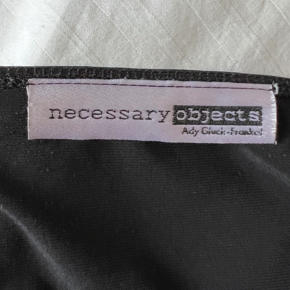 Necessary Objects - Black Wrapped Long Sleeve Shirt with cutout at the sleeves - Picture 8 of 8